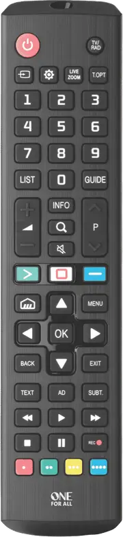 One For All LG Replacement Remote