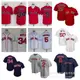 現貨速發！批發 MLB球衣 紅襪隊Red Sox 50#34 David Ortiz jersey 2棒球球服 CPVN