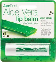Lip Balm Aloe Vera with Tea Tree & Lysine - 4g