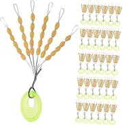 60pcs Sea Fishing Stops Multi-use Line Creative Design for Happy Fishing