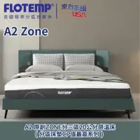 在飛比找momo購物網優惠-【Flotemp 福樂添】A2 ZONE分區感溫透氣床墊10