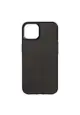 IPHONE 13 MINI SAFFIANO LEATHER PHONE CASE - BLACK