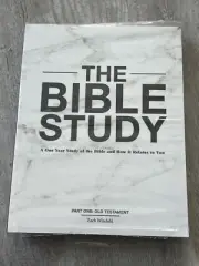 ✝️ NEW The Bible Study Books Parts One & Two New & Old Testament Zach Windahl