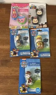 Shopkins Disney Nickelodeon Mickey Minnie Mouse Paw Patrol Erasers Lot NEW!