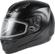 G-Max M2040025 MD-04S Solid Helmet Md Black