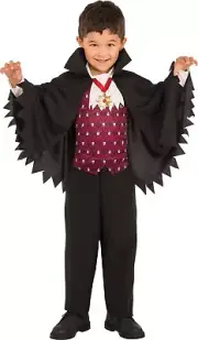 Child Little Vampire Dracula Costume Medium