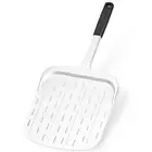 Pizza Peel 12-inch Perforated Aluminum Pizza Paddle Non-stick Metal Pizza Pee...