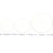 Mitutoyo Dial Caliper Replacement Part Crystal Cover Lid For 36.2/42.5/53.5 size