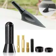 UNIVERSAL BLACK CARBON BEE STING SHORT STUBBY CAR AERIAL MAST ANTENNA ARIAL MINI (for: Mini)