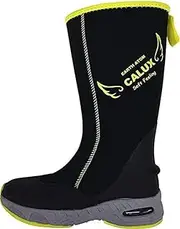 [アトム] Atom Calux Soft Feeling Rain Boots, Black, 10.0-10.2 inches (25.5-26.0 cm)