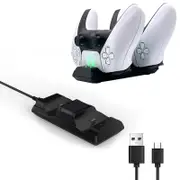 PS5 Controller Dual Charger and Fast Charging Station for DualSense-Black
