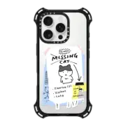 iPhone 16 Pro Bounce Case MagSafe Compatible MISSING CAT BY NAMSEE