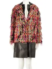 ‘Wishing Tree’ Tweed Oversized Coat