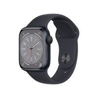 Apple Watch Series 8 GPS 41mm Midnight Aluminium Case Midnight Sport Band-Regular