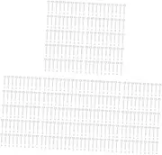 Homoyoyo 100pcs Disposable Nail Brush Set - Soft Nylon Brush for Gel Polish - Dip Powder and Nail Art Ideal Nail Painting Tools for Manicure and Pedicure