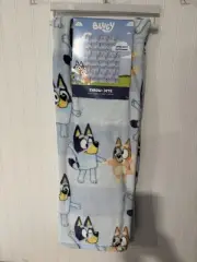 Brand New Kids Bluey & Bingo Plush Throw Blanket 46" x 60" NWT