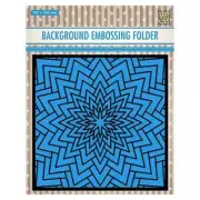 Nellie Snellen Embossing Folder Big Star 15cm x 15cm