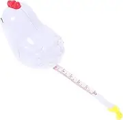 SEWOART Mini Animal Tape Measure 1m Length for Boys and Girls Fun Chicken Design Accurate for Crafts