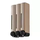 Refillable Liquid Dispenser Transparent Window Soap Wall-mounted Shower