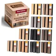 Acoustic Wall Panels Color Samples Pack - Premium Wood Panels for Wall Decor