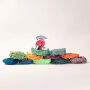 Snake Bite Yo-Yo Strings - 100% Polyester multi-color Yo Yo Strings - 10 pack