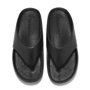 【NIKE 耐吉】夾腳拖 Calm Flip Flop 女鞋 男鞋 黑 防水 防滑 人字拖 涼拖鞋(FD4115-001)