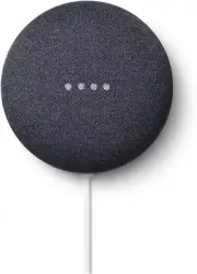 Google Home Nest Mini 2nd Generation Smart Speaker (Charcoal)
