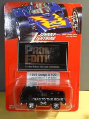 1996 JOHNNY LIGHTNING - PROMO EDITION DODGE A-100 BAD TO THE BONE