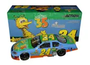 AUTOGRAPHED 2004 Jeff Gordon #24 Foundation BIG BIRD (Sesame Street) Sam Bass De