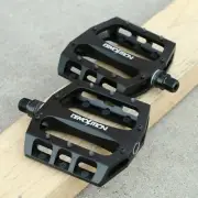 DEMOLITION TROOPER ALUMINUM PLATFORM BICYCLE 9/16" PEDALS BLACK