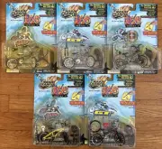Jakks Road Champs Haro Bikes BXS Complete Series 3 Trick Bike Vintage Rare New