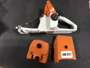 Aftermarket Rear Handle Fuel Tank Base Cover Combo For Stihl MS660 066 Chainsaw