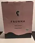 FAUBBA 100% cotton fitted sheet twin white 800 thread count NEW