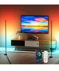 Floor Lamp Corner RGB Light: Smart Modern Corner Lamp with Bluetooth App Remote
