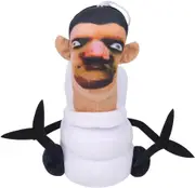23cm Skibidi Toilet Plush Doll - Game Plush Decoration Cuddly Toy
