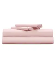 Pillow Gal Classic Cool & Crisp 100% Cotton Percale 4-Piece Sheet Set
