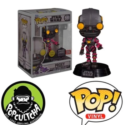 Star Wars: The Force Unleashed - Proxy Glow in the Dark Pop! VInyl Figure "New"
