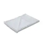 Vintage Design Homewares Gypsy Fringe White Linen Cotton Table Runner 35 x 180cm