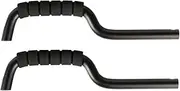 2/4 Pcs Car Front & Rear Roll Bar Grab Handles Black Grip Handle Interior Accessories，Compatible for Ford Bronco 2021-2023 4 Doors(2Pcs)