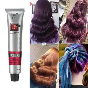 1pc 92ml Use Colour Cream grey purple red Hair Color Dye