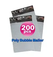 SuperPackage® 200 #5 10.5 X 15 Poly Bubble Mailers Padded Envelopes