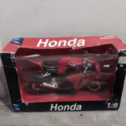 Honda CBR1000RR 2008 Diecast 1/6 Newray Brand New In Very Damaged Box