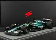 1/18 SPARK ASTON MARTIN F1 AMR23 #14 FERNANDO ALONSO MONACO GP w/ DISPLAY CASE