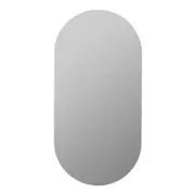 450*900*150mm Poseidon Olivia Oval Matt Black/Matt White Copper-free Mirror Shaving Cabinet