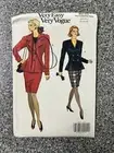 Very Easy Very Vogue Pattern 8235 - sz 12-14-16 UNCUT suit jacket blazer skirt