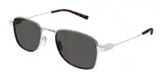 Saint Laurent SL 741 Asian Fit 002 Men's Sunglasses Silver Size 53