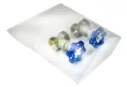 9" x 12" Lay Flat Open Top Clear Plastic Poly Bags 4 Mil (Case of 1000)