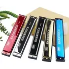 Tremolo Harmonica C-key Harmonica Professional Jazz Folk Harmonicas Blues Rock