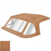 New Bisque Convertible Top MGB 1971-80 W Zip Out Window Robbins Brand Made USA