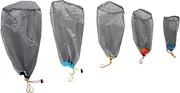 Toddmomy Travel Camping Essential 1 Set Outdoor Storage Bag Set for Sleeping Bag Jacket Down Mesh Storage Sack Drawstring Closure